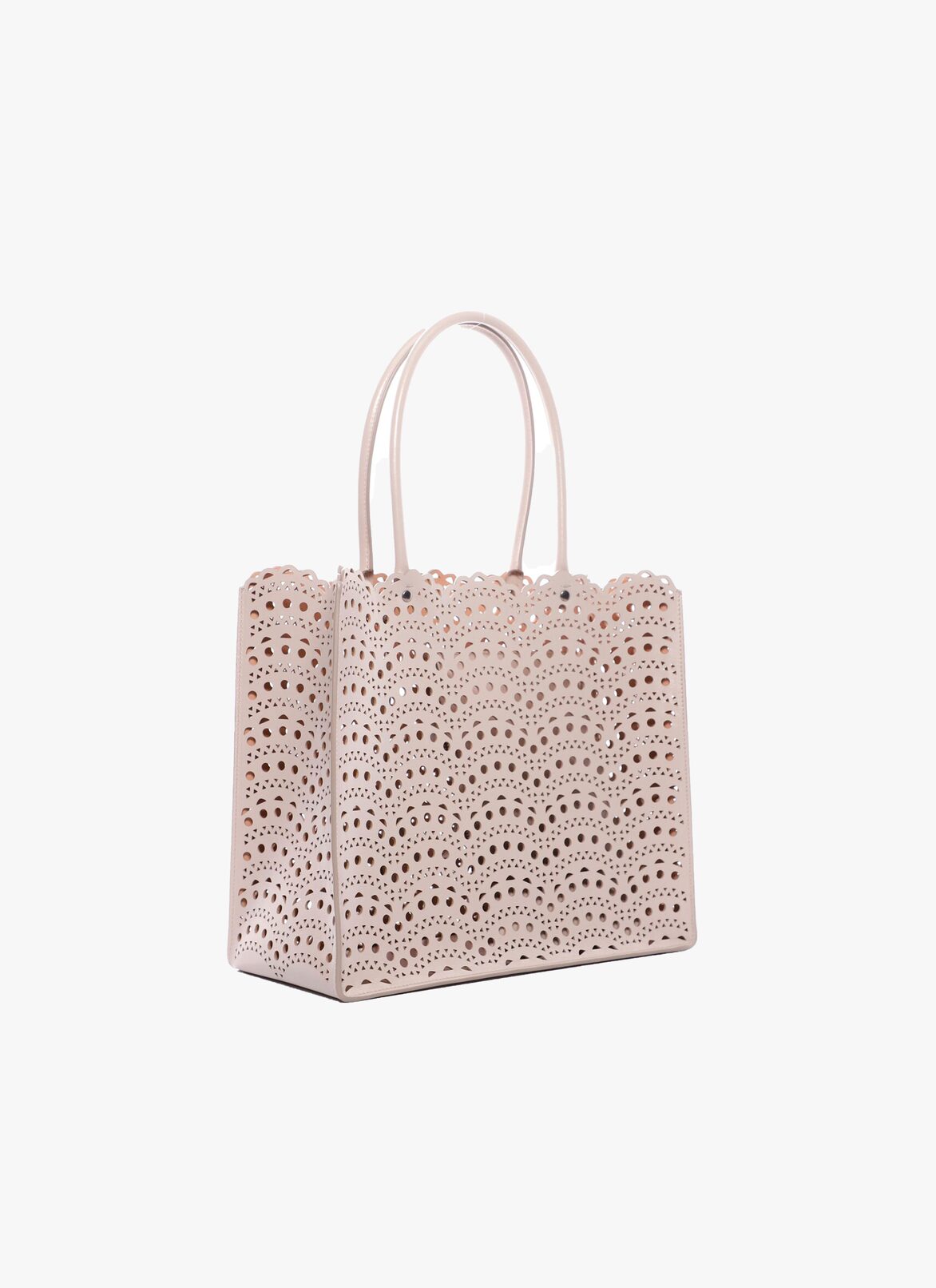 GARANCE 28 TOTE BAG 
 ALAÏA PEARL GARANCE 28 TOTE BAG